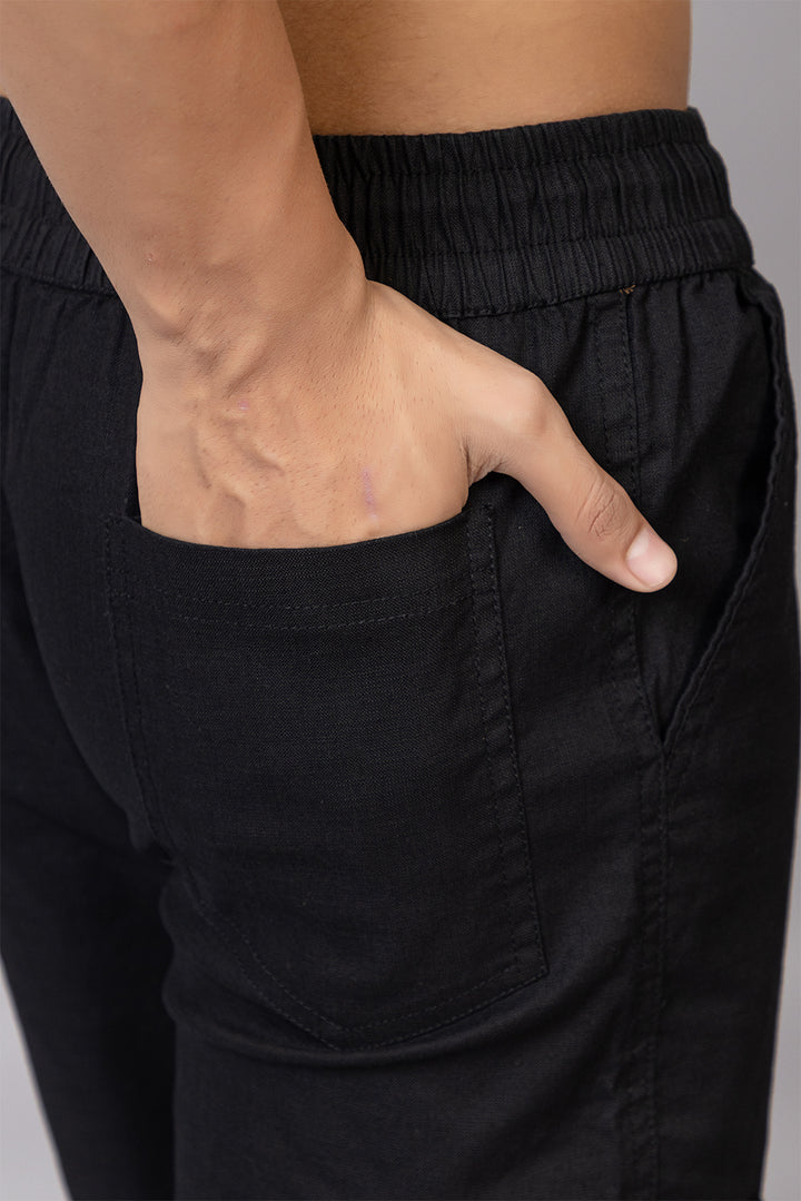 Men's Baggy Fit Drawstring Cargo Pants | 7-Pocket Streetwear Trousers