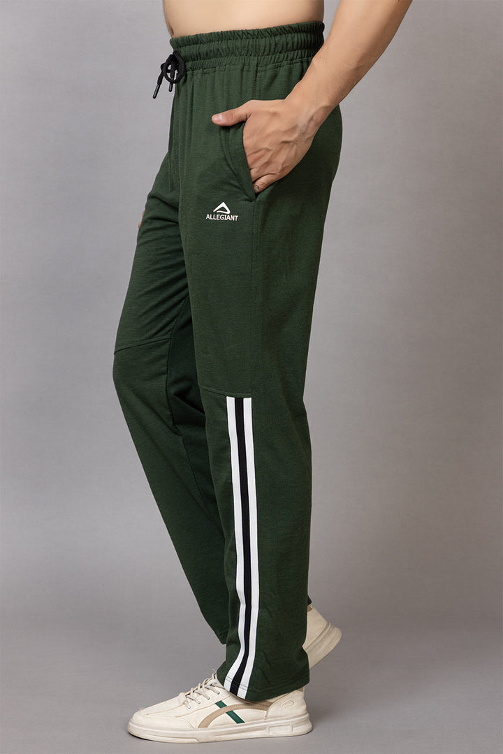 English green poly cotton lower