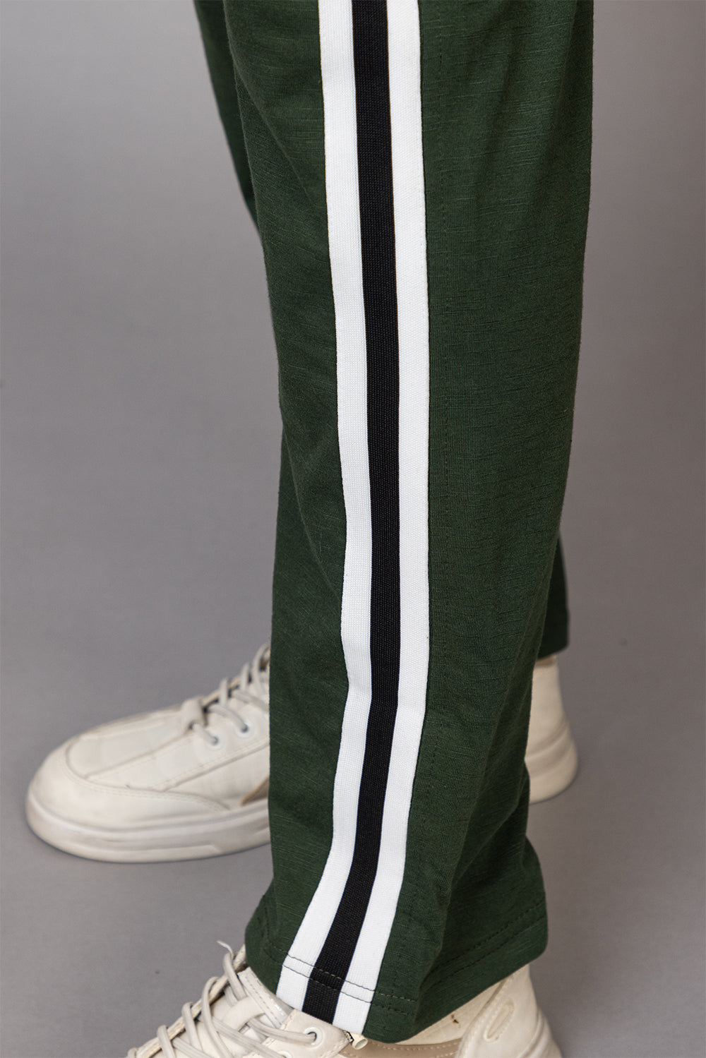 English green poly cotton lower