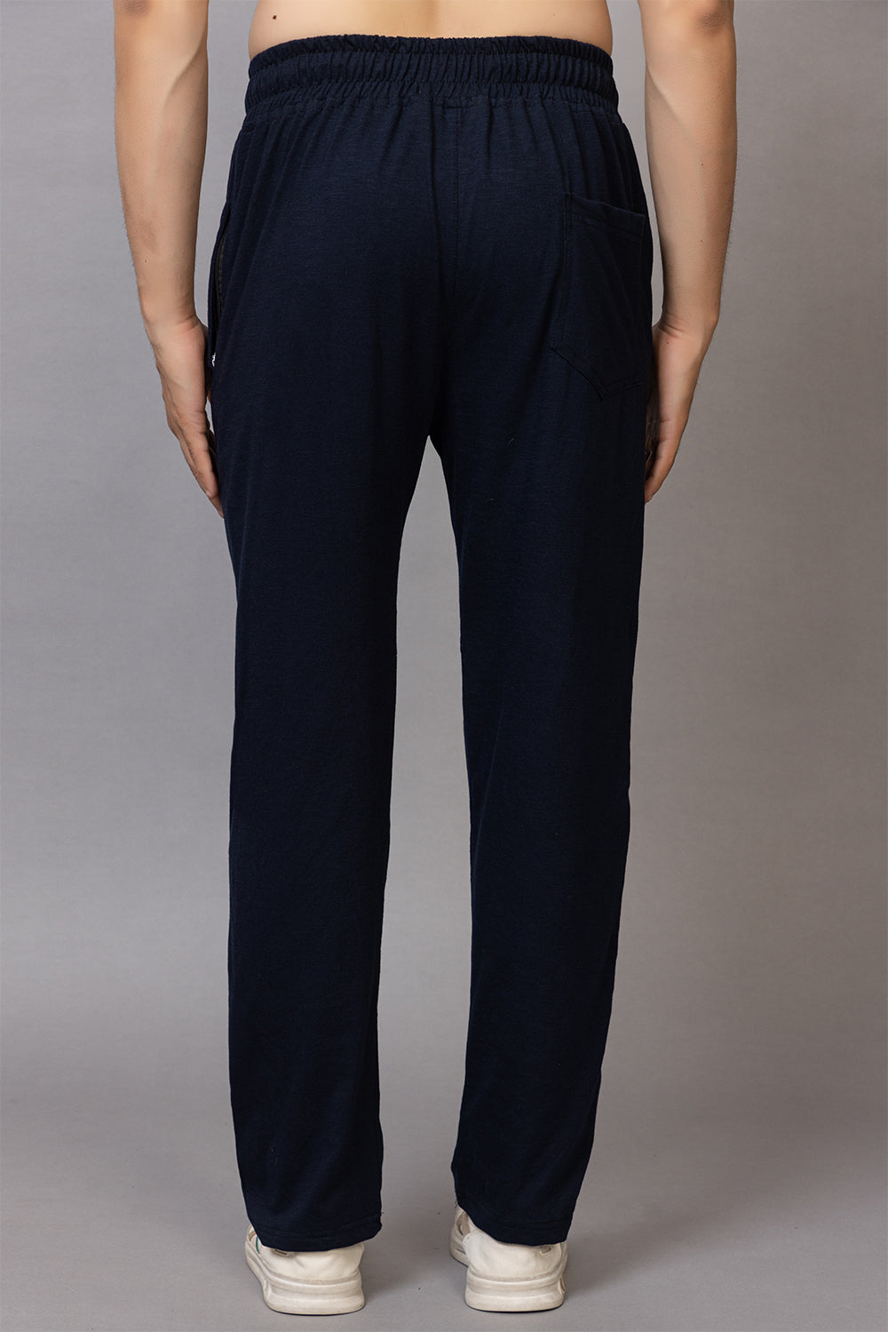 Navy  poly cotton lower