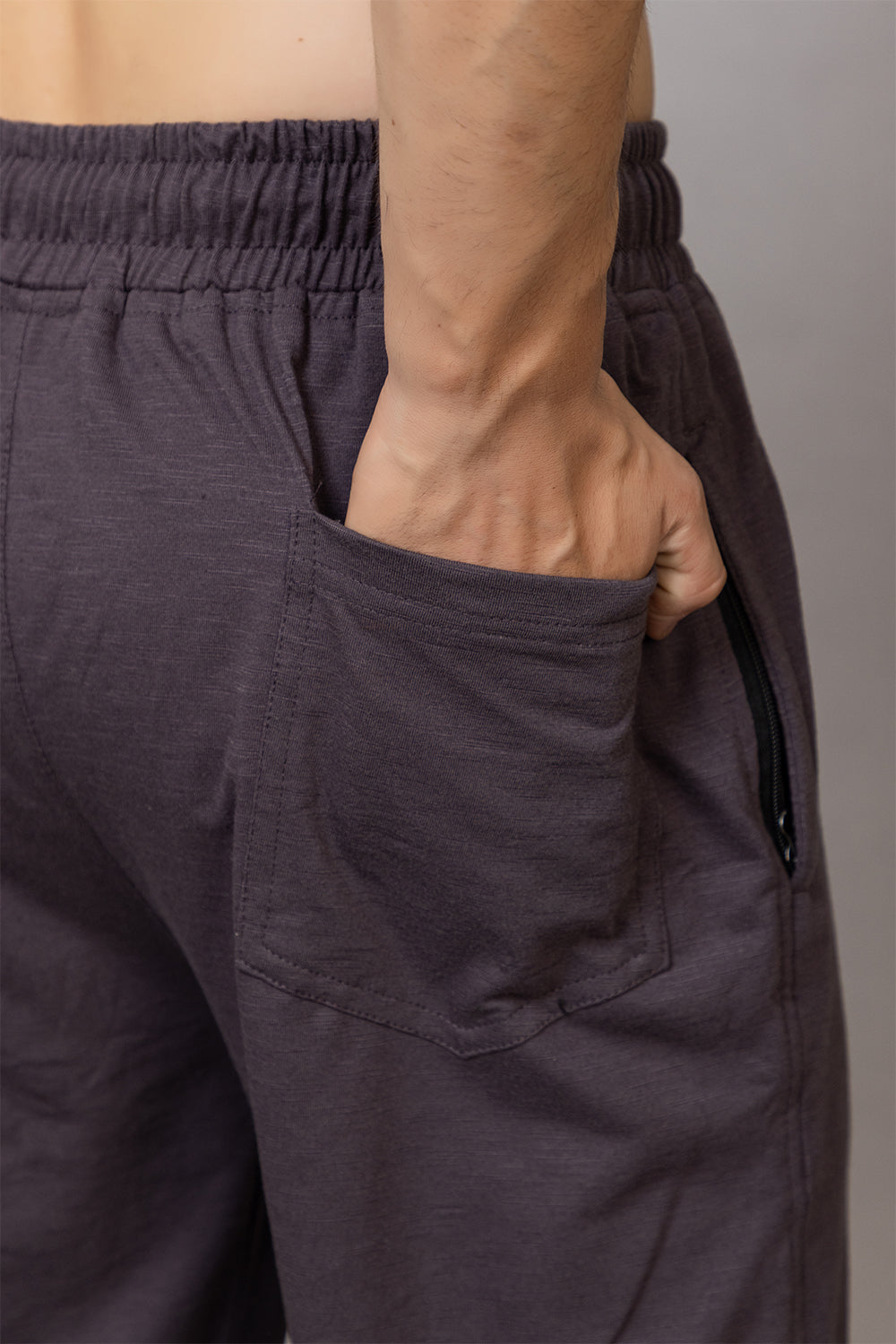 Charcoal Grey poly cotton lower