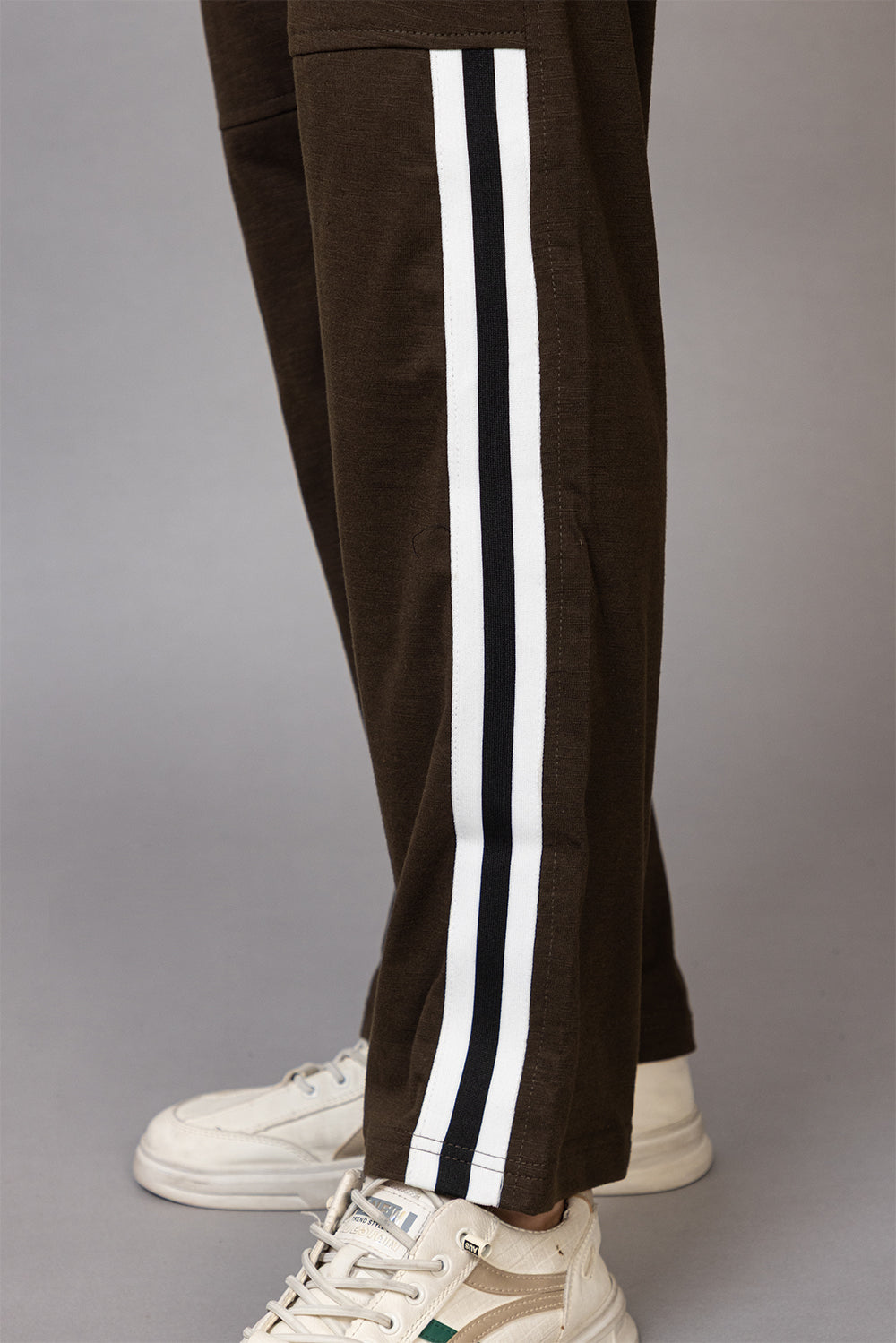 Greenish Brown poly cotton lower