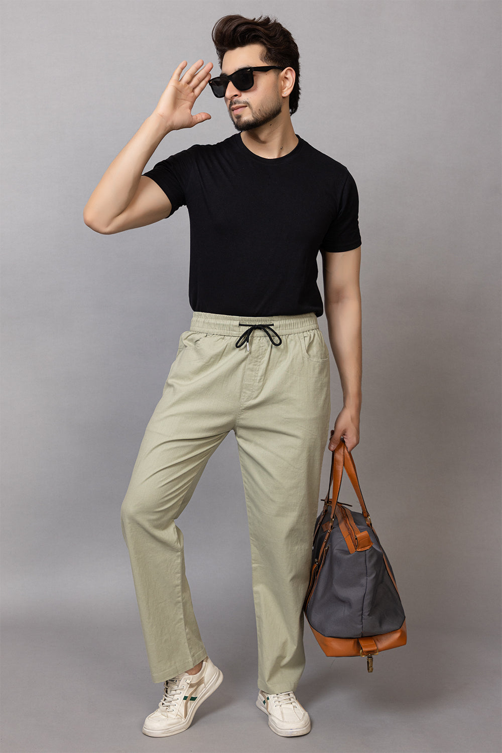 LINEN LOWER BEGGY  FIT PANT STYLE