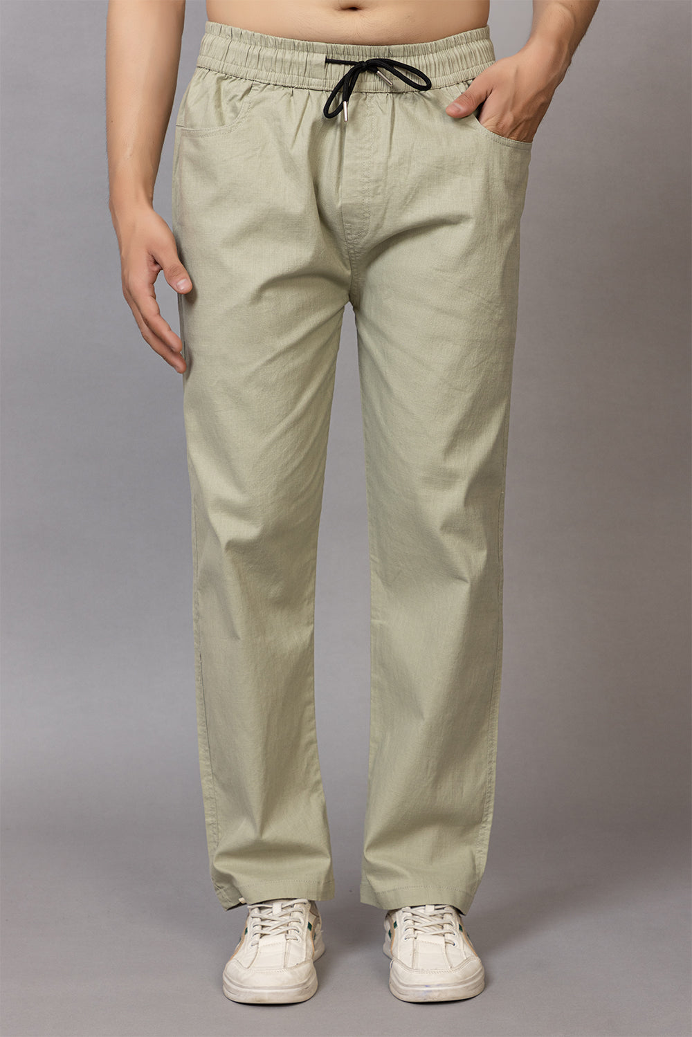 LINEN LOWER BEGGY  FIT PANT STYLE