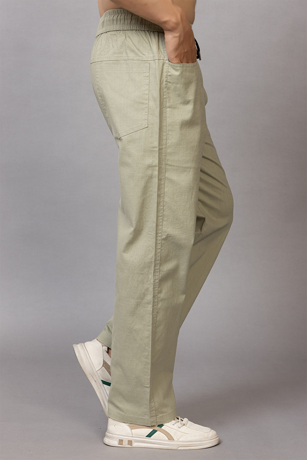 LINEN LOWER BEGGY  FIT PANT STYLE