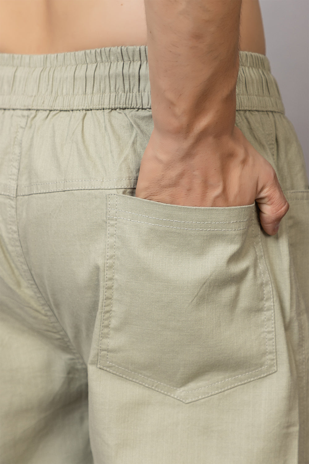 LINEN LOWER BEGGY  FIT PANT STYLE
